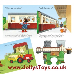 Poppy & Sam's Book & 3 Jigsaws Set